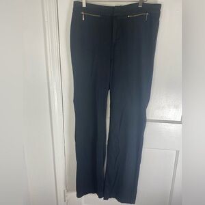 PAIGE NWT Black Trouser Dress Pants with Zipper Details